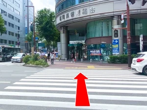 お酒買取専門店 JOYLAB 福岡店 赤坂駅からの道のり