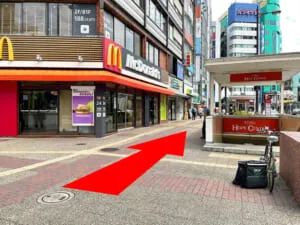 ブランディア池袋西口駅前店 池袋駅からの道のり