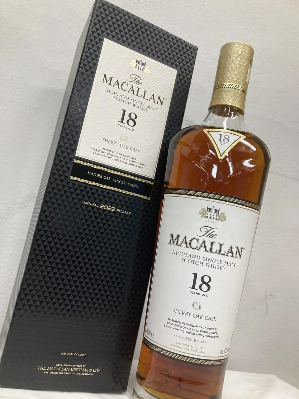 マッカラン18年 MACALLAN 18 2022 シェリーオーク - ウイスキー