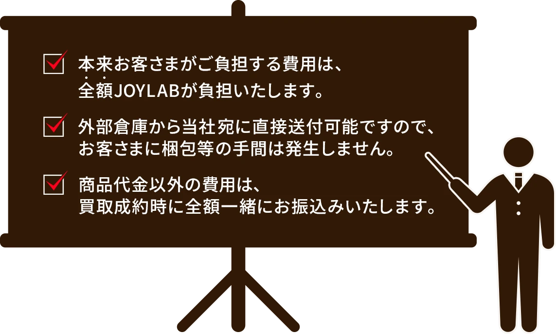 出庫料無料サービス